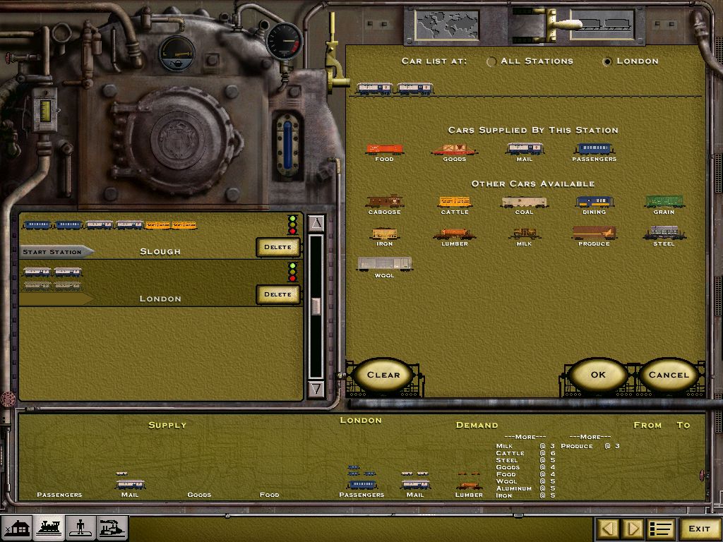 Railroad Tycoon II screenshot 4 for Playstation
